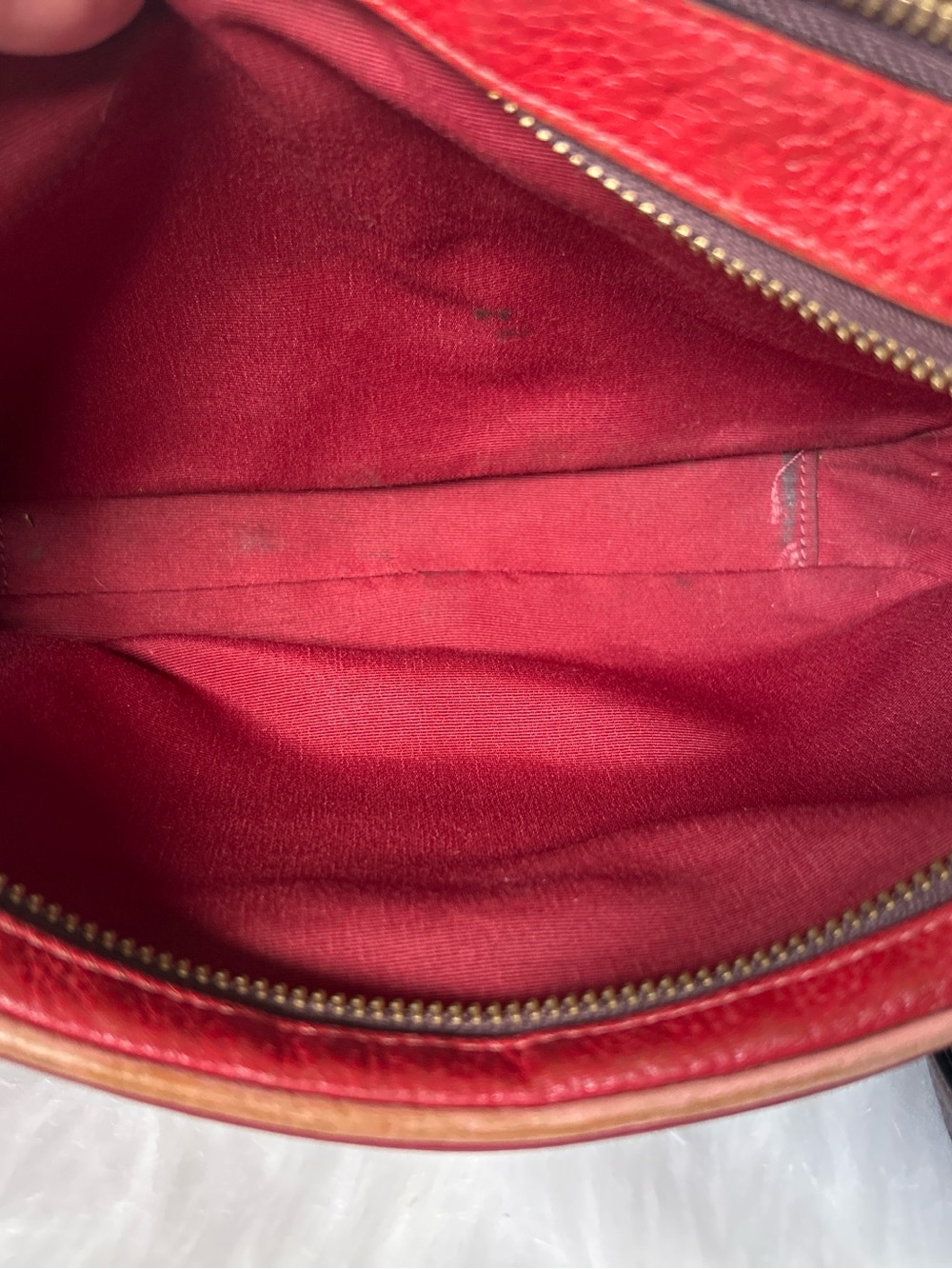 Coach Colorblock Pebbled Leather Camera Bag with Strap - Picture 11 of 15